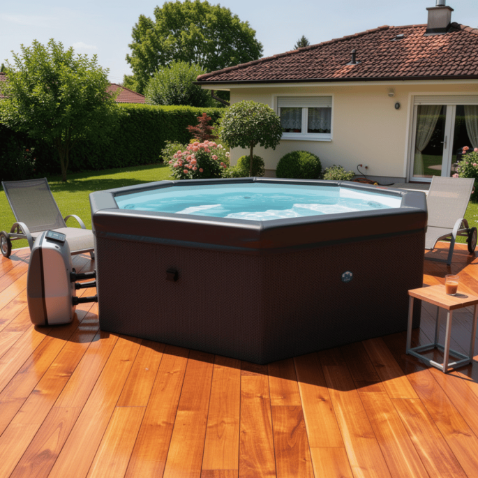 Spa gonflable Octopus 4/6 places de chez Netspa