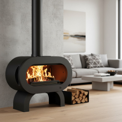 Poêle à bois en Fonte Fifty Arche Invicta