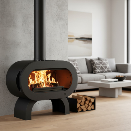 Poêle à bois en Fonte Fifty Arche Invicta