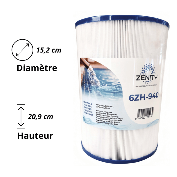 Filtre SPA S6CH-940