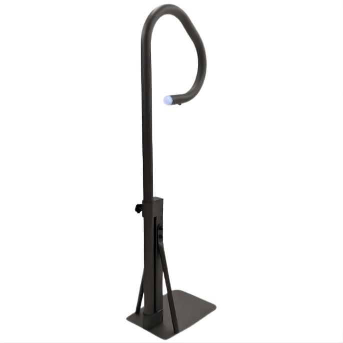 Rampe d'accès et de sécurité Covervalet spa avec socle et lumière bleue