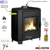 Poêle à bois en fonte Carolo Invicta