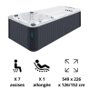 SPA de nage Modèle Dynamic PASSION SPAS