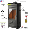 Poêle à bois en Fonte Châtel Invicta