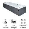 SPA de nage Modèle Aquatic 6 PASSION SPAS