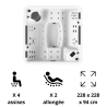 KINESPA A500 Gamme Kinedo