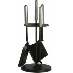 Serviteur de cheminée avec 3 accessoires Sornel Edilinox