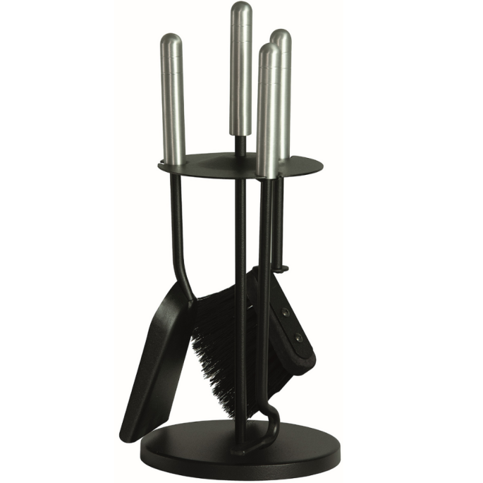 Serviteur de cheminée avec 3 accessoires Sornel Edilinox