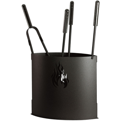 Serviteur de cheminée avec 4 accessoires Dalmor Edilinox