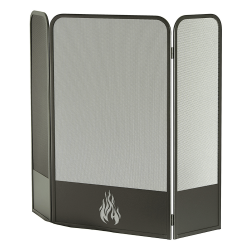 Pare-feu 3 volets Solvek Noir Edilinox Pare-feu 3 volets Solvek Noir Edilinox