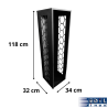 Porte-bûches vertical Velkor Edilinox