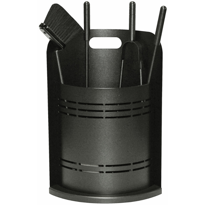 Serviteur de cheminée avec 4 accessoires Helmar Edilinox