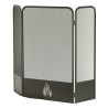 Pare-feu 3 volets Solvek Noir Edilinox