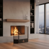 Pare-feu 3 volets Solvek Anthracite Edilinox