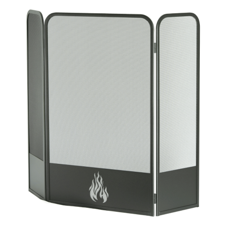 Pare-feu 3 volets Solvek Anthracite Edilinox