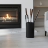 Serviteur de cheminée avec 4 accessoires Velmar Edilinox