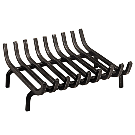 Porte-bûches grille pour cheminée Moltek Edilinox