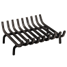 Porte-bûches grille pour cheminée Moltek Edilinox