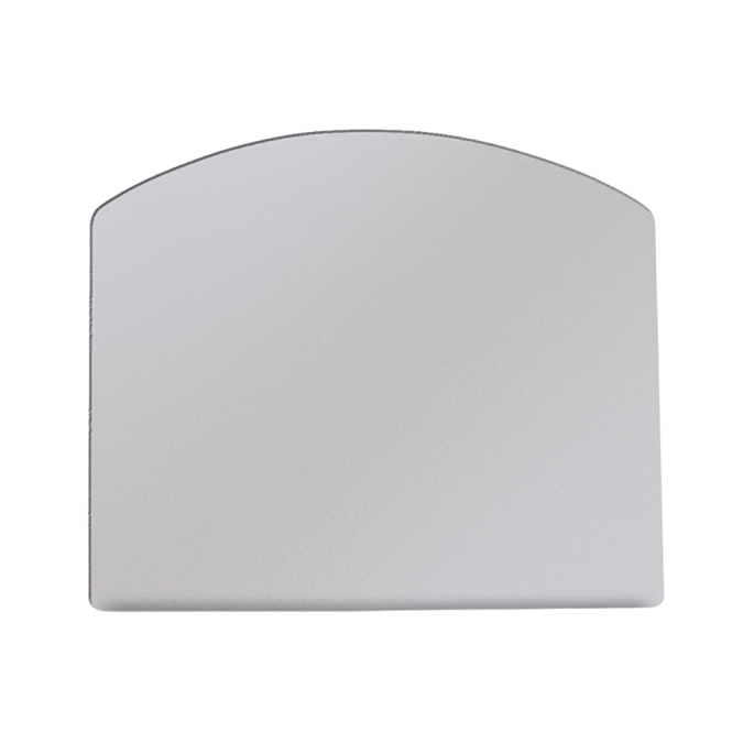 Plaque de protection sol arrondie en verre Varlek Edilinox