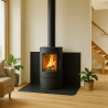 Plaque de protection murale horizontale acier Zormel 120 x 81 cm Edilinox