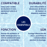 Capuchon de protection pour électrodes avec réservoir Hanna Instruments