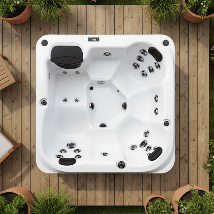 Spa 6 places Reims Deluxe Platinum Spas