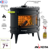 Poêle à bois en Fonte Mandorin Invicta