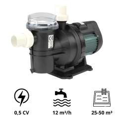 Pompe de Piscine Centrifuge Type SC075 Mega pool 0,37 kW BOSTA Pompe de Piscine Centrifuge Type SC075 Mega pool 0,37 kW BOSTA