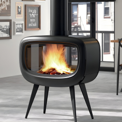 Poêle à bois Baguera Double Face 2 10.5 kW GODIN