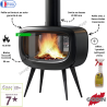 Poêle à bois Baguera Double Face 10 kW GODIN