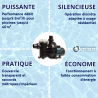 Pompe de Piscine Centrifuge Type SS033 Hydro-S pool 0,25 kW BOSTA