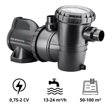 Pompe de filtration Davey Silensor 3/4CV Mono