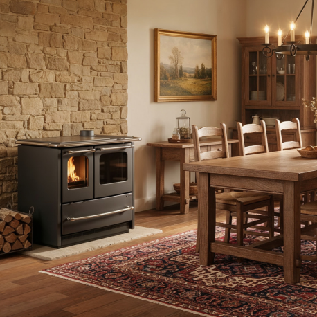 Cuisinière à bois Sovrana Easy Evo 2.0 Nordica
