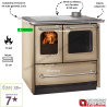 Cuisinière à bois Sovrana Easy Evo 2.0 Nordica