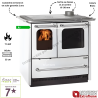Cuisinière à bois Sovrana Easy Evo 2.0 Nordica