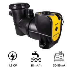 Pompe de filtration à vitesse variable Davey Silensor Pro VSD Bluetooth