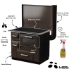 Cuisinière à bois 7 kW Ivan 7 MBS