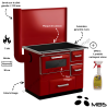 Cuisinière à bois 7 kW Ivan 7 MBS