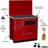 Cuisinière à bois 7 kW Ivar 10 MBS