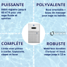 Puro Compact ABS pour nage à contre courant Uwe 3,5kW Triphasé