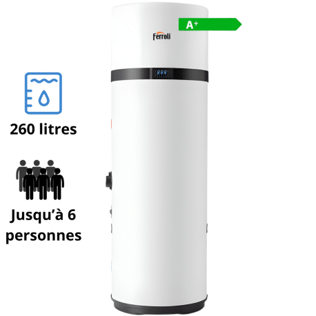 Chauffe-eau thermodynamique Oasis Tech LT Ferroli