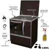 Cuisinière à bois 11 kW Hydro Ivar MBS
