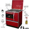 Cuisinière à bois 11 kW Hydro Ivar MBS