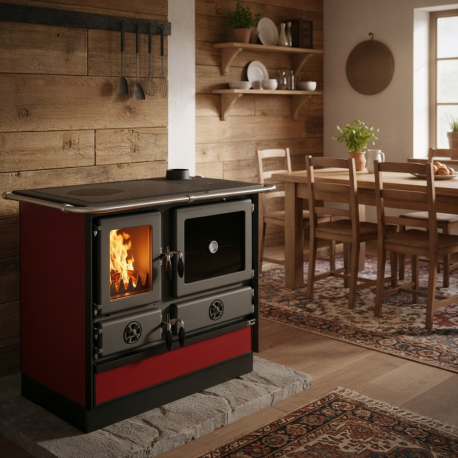 Cuisinière à bois 9.5 kW Ragnar MBS