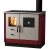 Cuisinière à bois 9.9 kW Kara Inox MBS