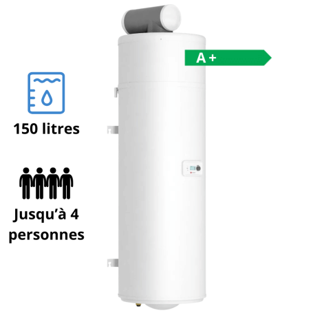 Chauffe eau thermodynamique MAGNA AQUA 150 S avec ventouse Saunier Duval