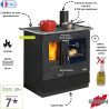 Cuisinière à bois Armonnie 10,5 kW Godin