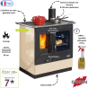 Cuisinière à bois Armonnie 10,5 kW Godin