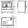 Cuisinière à bois Armonnie 10,5 kW Godin