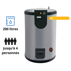 Chauffe eau électrique 200 litres sol Hydrinox 200 S Domusa Chauffe eau électrique 200 litres sol Hydrinox 200 S Domusa
